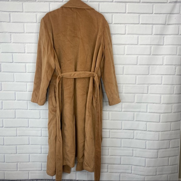 Eloquii Tie Waist Robe Coat size 22 - Picture 6 of 9